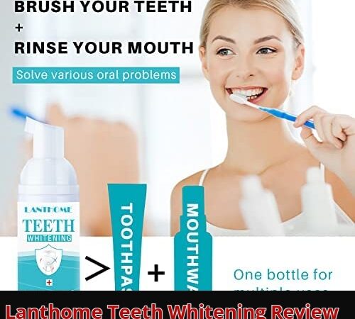 Lanthome Teeth Whitening Review
