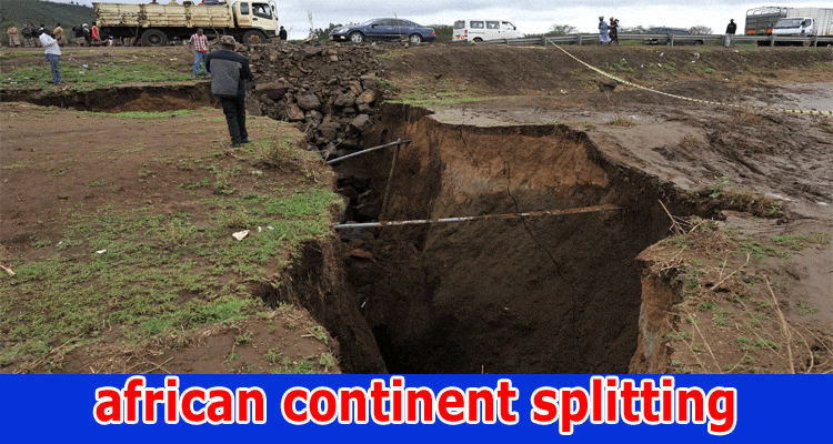 african continent splitting
